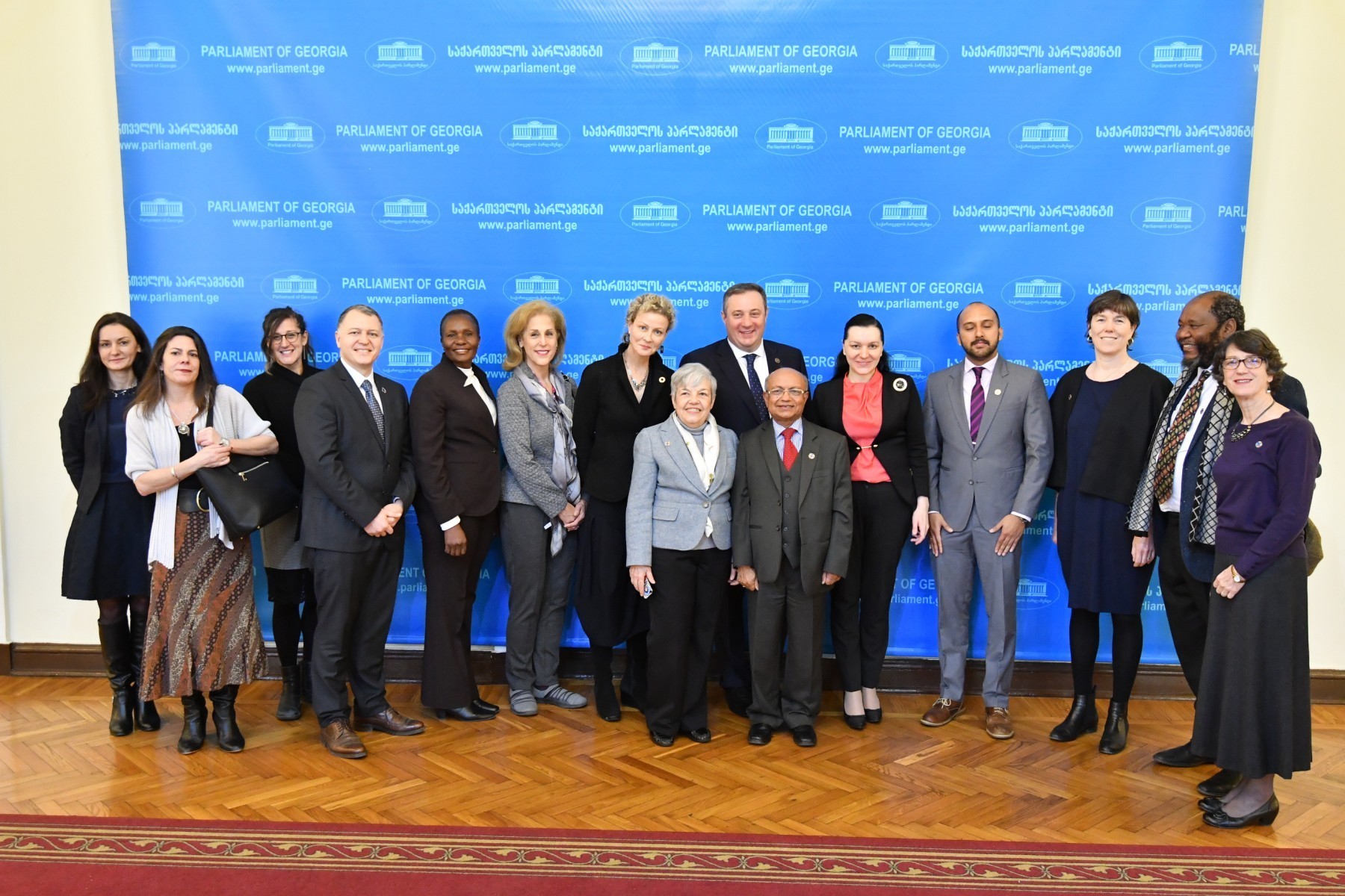 გიორგი ფხაკაძე, დტსუ-ს პროფესორის შეხვედრა საქართველოს პარლამენტში