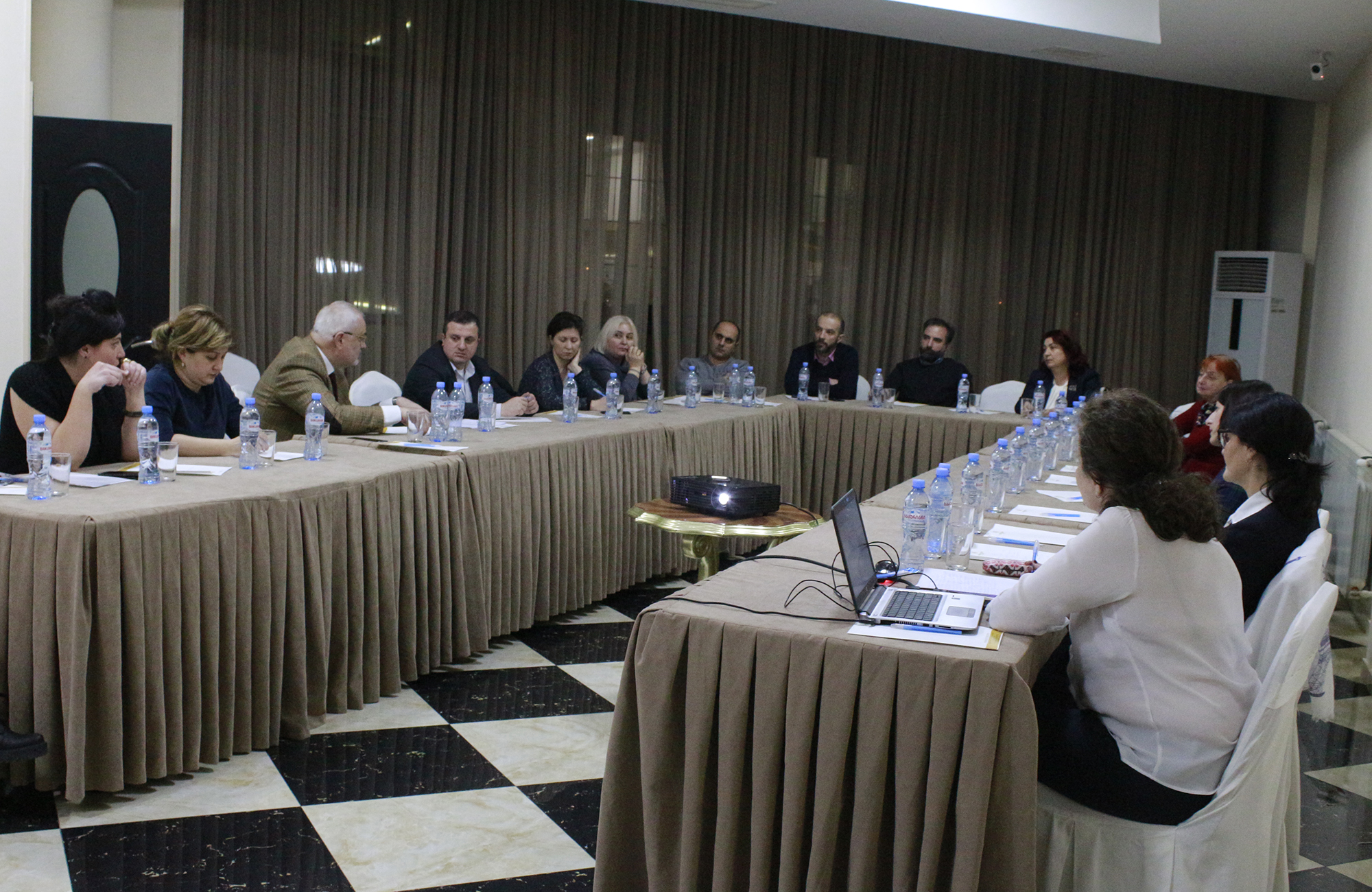 დტსუ -ის   შეხვედრა პარტნიორ დაწესებულებებთან