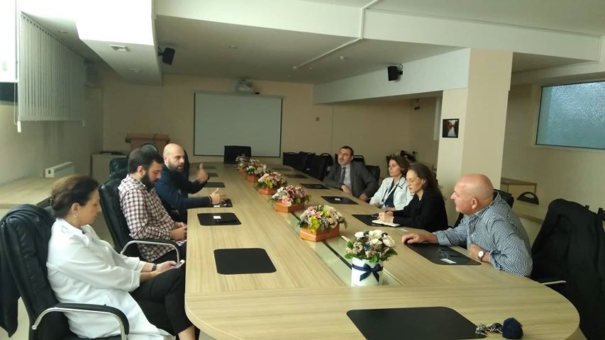 შეხვედრა შებას სამედიცინო ცენტრის წარმომადგენლებთან