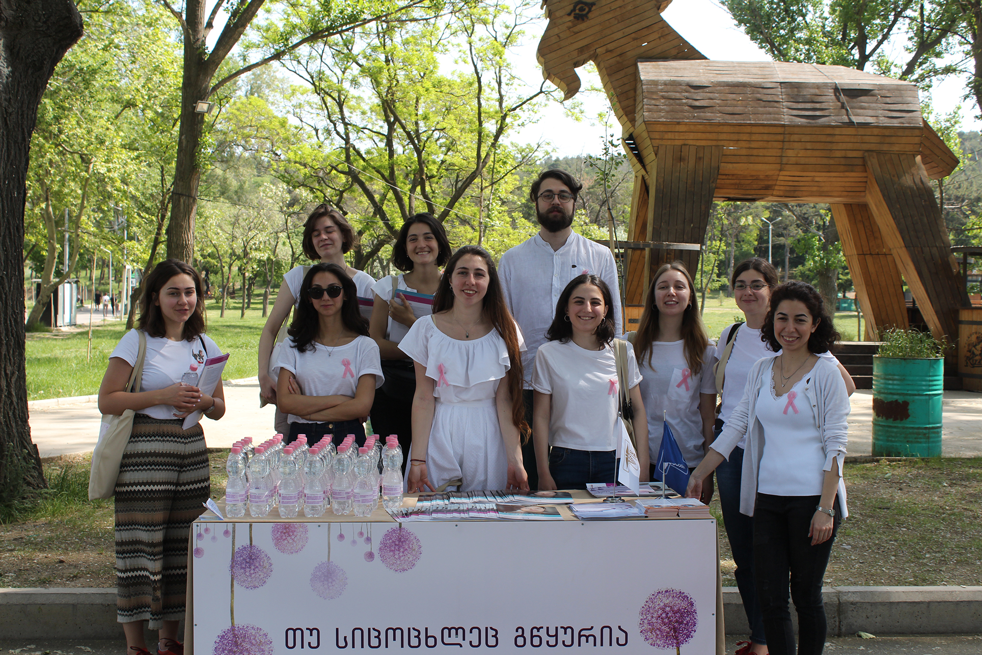 დტსუ-ს სტუდენტების სოციალური აქტივობა - “თუ სიცოცხლეც გწყურია”