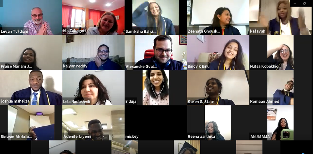 კურსდამთავრებულთა გამოსაშვები საღამო 2021