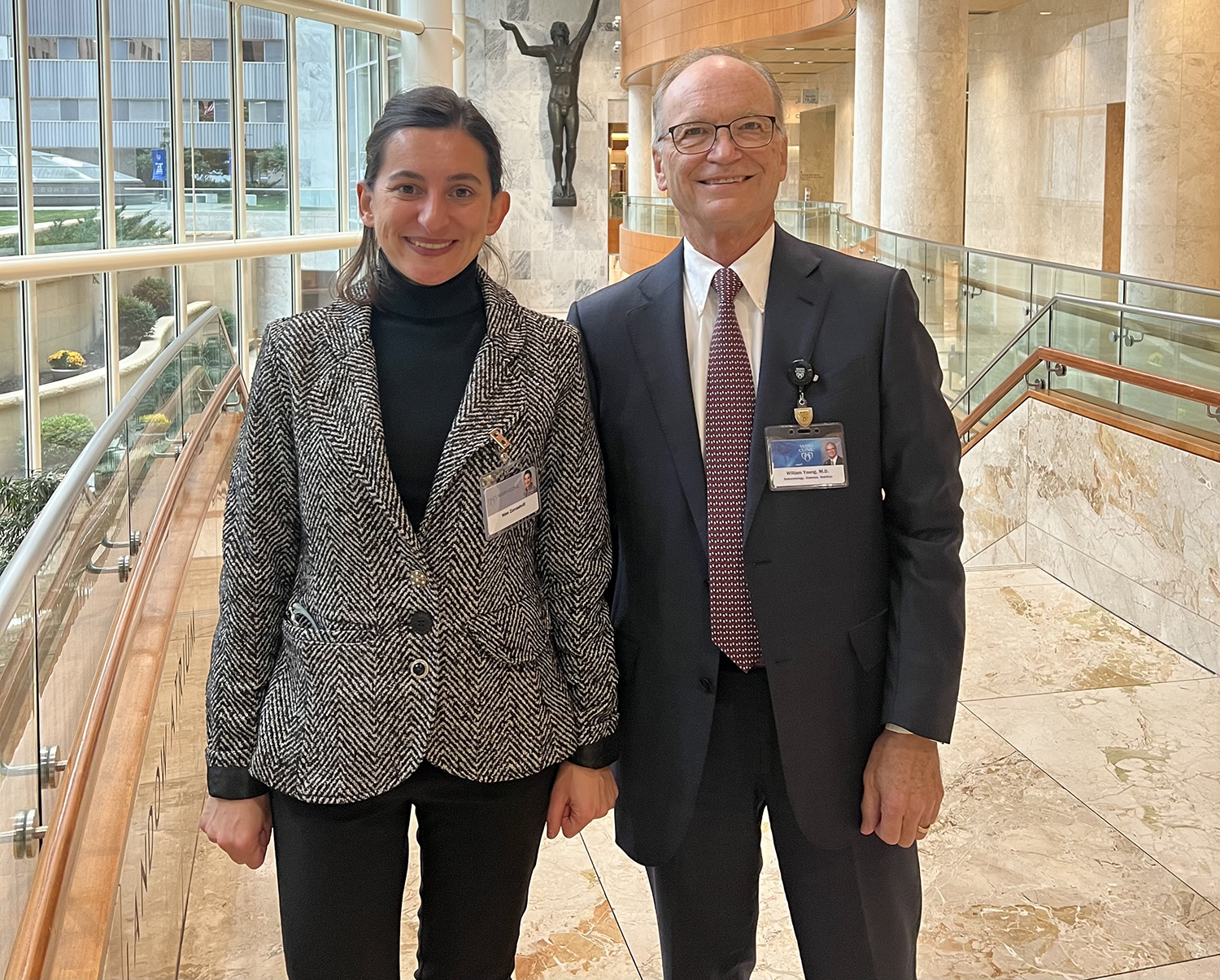 ენდოკრინოლოგ  ნინო ზავრაშვილის ვიზიტი აშშ-ში